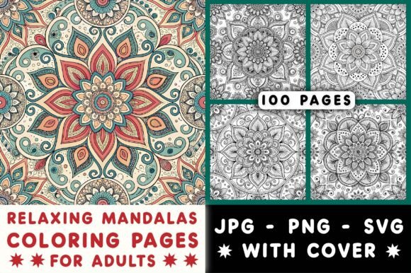 Download Relaxing Mandalas Adult Coloring Pages - Relaxing mandalas Collection